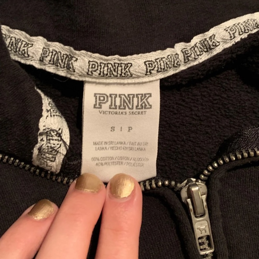 PINK quarter zip - Picture 3 of 4
